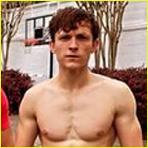 tom holland shirtless|Tom Holland Shares Hot Photo, Looks Ripped .